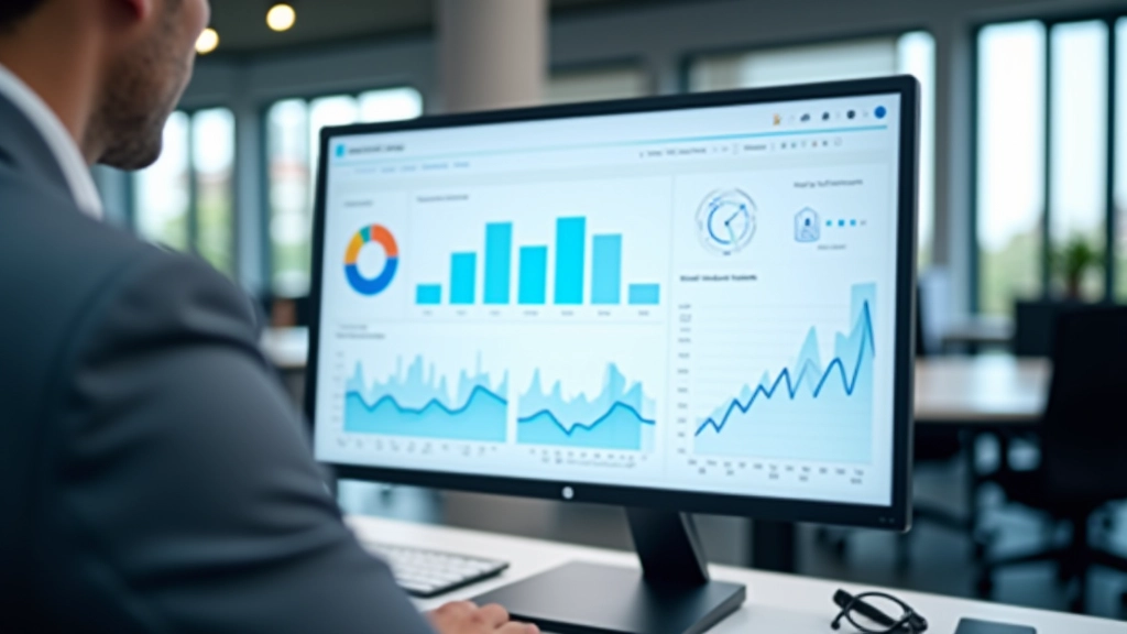 Dashboard de seguimiento financiero con métricas y gráficos de progreso